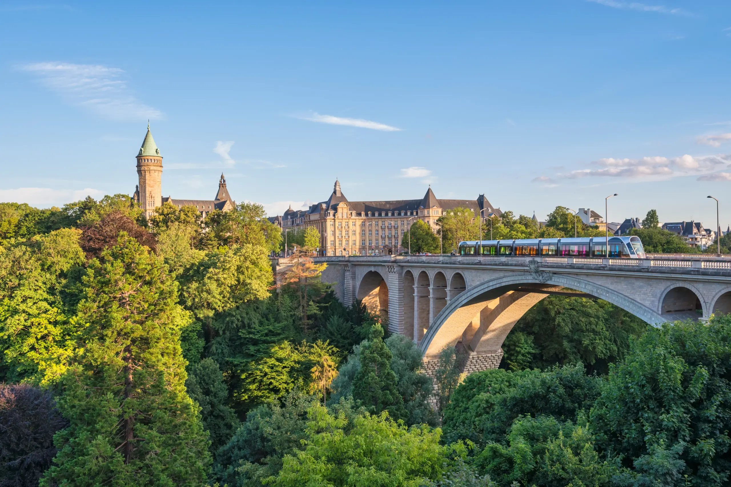 Pont Adolphe à Luxembourg-Ville